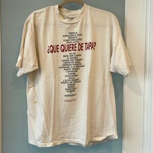 Vintage graphic TShirt from Spain. XL